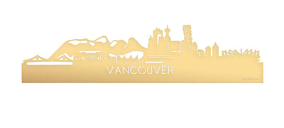 Skyline Vancouver Goud Metallic