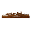 Skyline Vancouver Palissander houten cadeau decoratie relatiegeschenk van WoodWideCities
