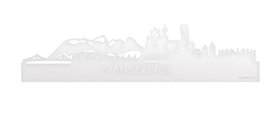 Skyline Vancouver Wit Glanzend