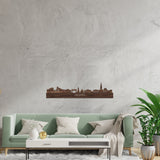 Skyline Veghel Noten houten cadeau decoratie relatiegeschenk van WoodWideCities