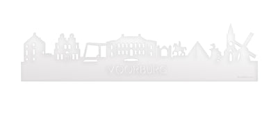Skyline Voorburg Wit Glanzend