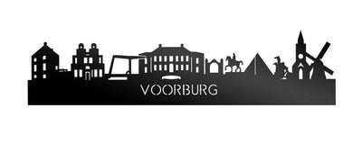 Skyline Voorburg Zwart Glanzend