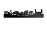 Skyline Willemstad Zwart Glanzend