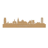 Skyline Den-Bosch Bamboe houten cadeau decoratie relatiegeschenk van WoodWideCities