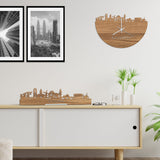 Standing Skyline Aalsmeer Eiken houten cadeau decoratie relatiegeschenk van WoodWideCities