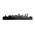 Standing Skyline Aalst Zwart Glanzend
