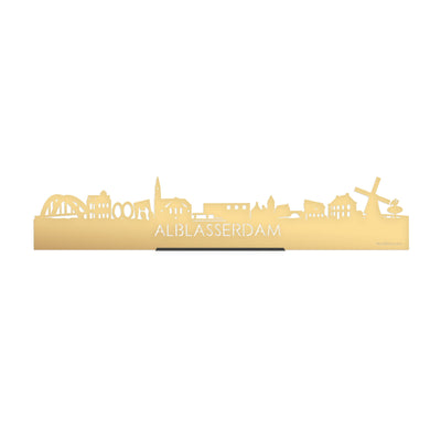Standing Skyline Alblasserdam Gold Metallic