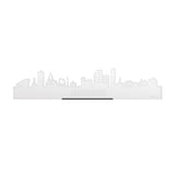 Standing Skyline Apeldoorn Wit Glanzend 40 cm houten cadeau decoratie relatiegeschenk van WoodWideCities