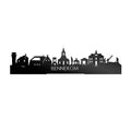 Standing Skyline Bennekom Black Glossy