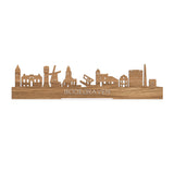 Standing Skyline Bodegraven Eiken houten cadeau decoratie relatiegeschenk van WoodWideCities