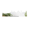 Standing Skyline Bolsward Spiegel gerecycled kunststof cadeau decoratie relatiegeschenk van WoodWideCities