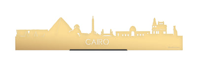 Standing Skyline Cairo Goud Metallic