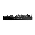 Standing Skyline Culemborg Zwart Glanzend