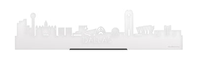 Standing Skyline Dallas White Glossy