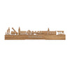 Standing Skyline Doesburg Eiken houten cadeau decoratie relatiegeschenk van WoodWideCities