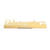 Standing Skyline Doesburg Metallic Goud gerecycled kunststof cadeau decoratie relatiegeschenk van WoodWideCities