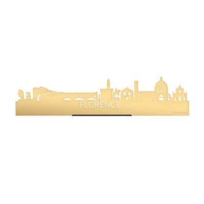 Standing Skyline Florence Gold Metallic