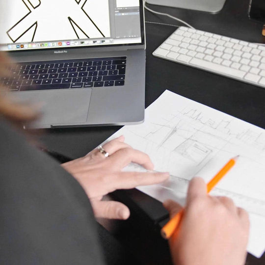 Standing Skyline Fryslan Zwart houten cadeau decoratie relatiegeschenk van WoodWideCities