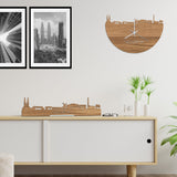 Standing Skyline Geldrop Eiken houten cadeau decoratie relatiegeschenk van WoodWideCities