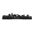 Standing Skyline Hasselt Black