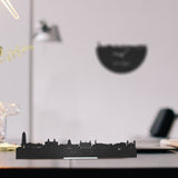 Standing Skyline Havana Zwart houten cadeau decoratie relatiegeschenk van WoodWideCities