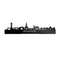 Standing Skyline Heemstede Zwart Glanzend