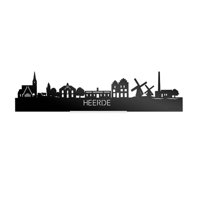 Standing Skyline Heerde Black Glossy