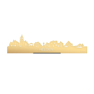 Standing Skyline Heroes Gold Metallic