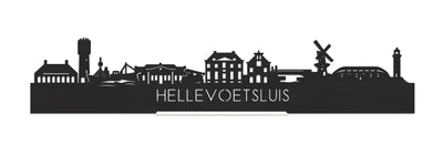 Standing Skyline Hellevoetsluis Black
