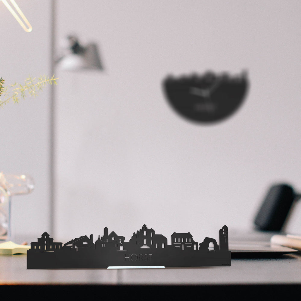 Standing Skyline Horst Zwart houten cadeau decoratie relatiegeschenk van WoodWideCities