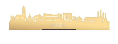 Standing Skyline Huizen Goud Metallic