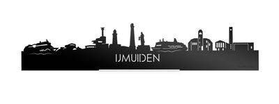 Standing Skyline IJmuiden Zwart Glanzend