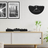 Standing Skyline Landgraaf Zwart houten cadeau decoratie relatiegeschenk van WoodWideCities