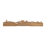 Standing Skyline Landgraaf Eiken houten cadeau decoratie relatiegeschenk van WoodWideCities