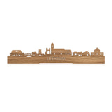 Standing Skyline Leersum Eiken houten cadeau decoratie relatiegeschenk van WoodWideCities
