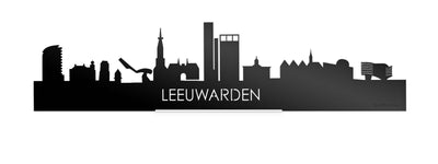 Standing Skyline Leeuwarden Zwart Glanzend