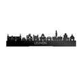 Standing Skyline Leuven Zwart Glanzend