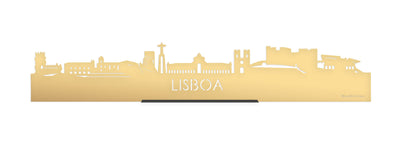 Standing Skyline Lisboa Goud Metallic