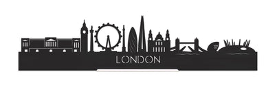 Standing Skyline London Black