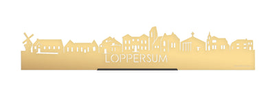 Standing Skyline Loppersum Gold Metallic