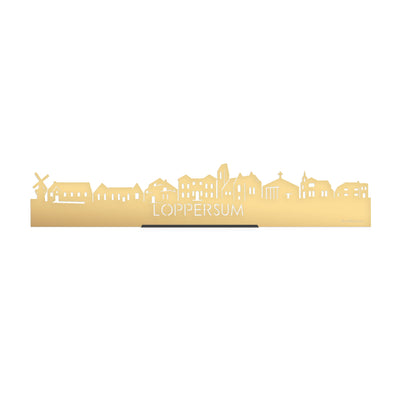 Standing Skyline Loppersum Gold Metallic