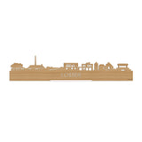 Standing Skyline Losser Bamboe houten cadeau decoratie relatiegeschenk van WoodWideCities