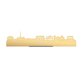 Standing Skyline Losser Metallic Goud gerecycled kunststof cadeau decoratie relatiegeschenk van WoodWideCities