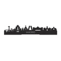 Standing Skyline Madrid Black