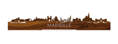 Standing Skyline Marseille Palissander