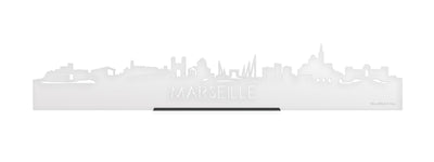 Standing Skyline Marseille White Glossy