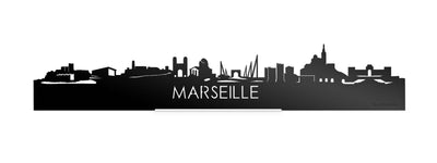 Standing Skyline Marseille Black Glossy
