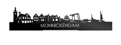 Standing Skyline Monnickendam Zwart Glanzend
