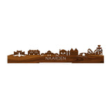 Standing Skyline Naarden Palissander houten cadeau decoratie relatiegeschenk van WoodWideCities