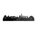 Standing Skyline Nice Zwart Glanzend